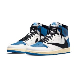 Travis Scott x Fragment x Air Jordan 1 High OG SP "Military Blue"
